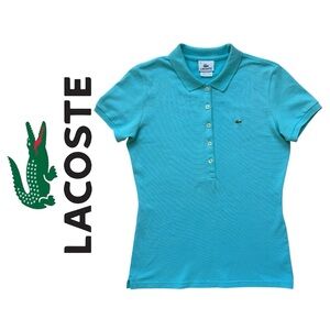 Women's Slim Fit Stretch Mini Cotton Piqué Polo Sh